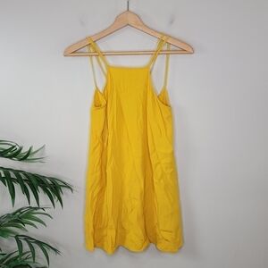 Staring at Stars | Mustard Yellow Strappy Tank Top Size Small